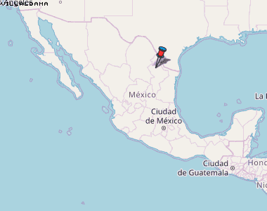 Villaldama Karte Mexiko