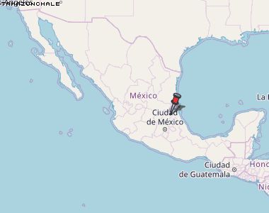 Tamazunchale Karte Mexiko