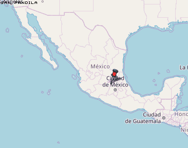 San Fandila Karte Mexiko