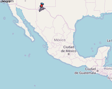 Janos Karte Mexiko