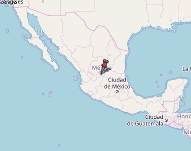 Cosío Karte Mexiko