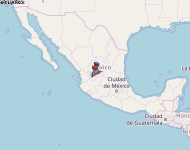 Bolaños Karte Mexiko