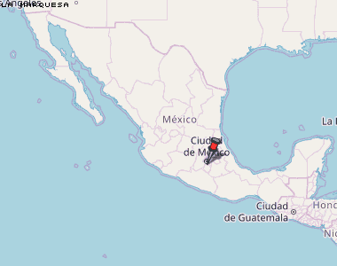 La Marquesa Karte Mexiko