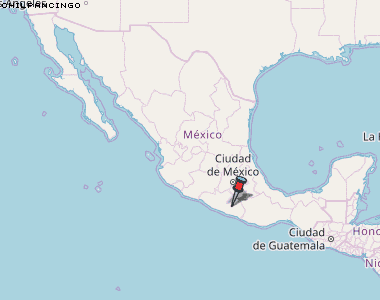 Chilpancingo Karte Mexiko