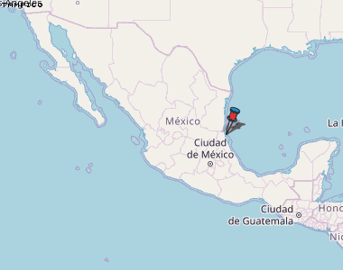 Tampico Karte Mexiko