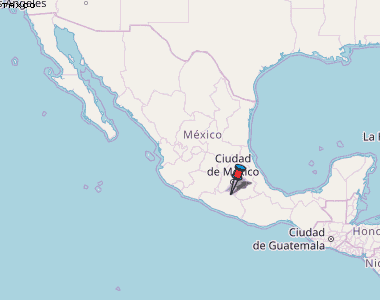 Taxco Karte Mexiko