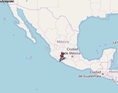 Huahua Karte Mexiko
