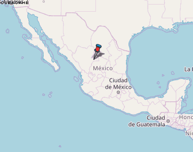 Cuencamé Karte Mexiko