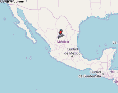 Juan Aldama Karte Mexiko