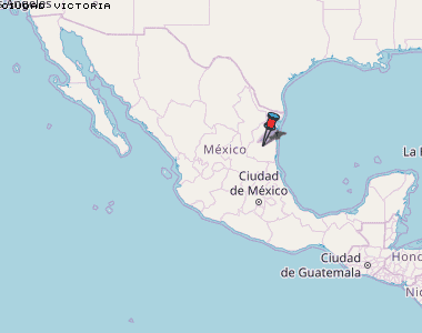 Ciudad Victoria Karte Mexiko
