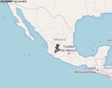 Ciudad Guzmán Karte Mexiko