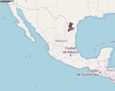 Marín Karte Mexiko