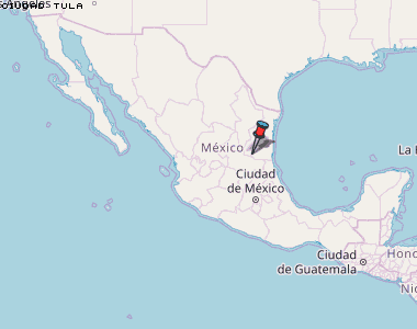 Ciudad Tula Karte Mexiko