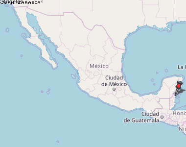 Juan Sarabia Karte Mexiko