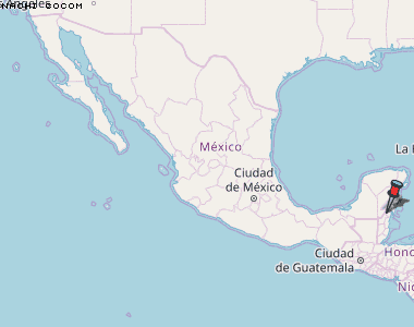 Nachi Cocom Karte Mexiko