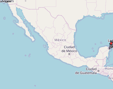 X-can Karte Mexiko