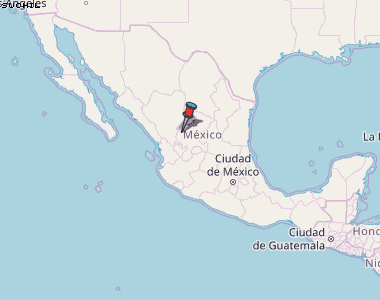 Suchil Karte Mexiko
