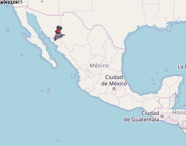 Bacum Karte Mexiko