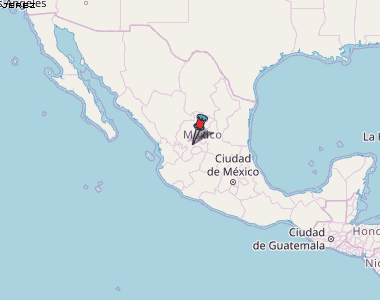 Jerez Karte Mexiko
