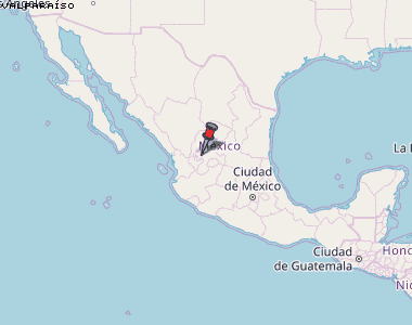 Valparaíso Karte Mexiko