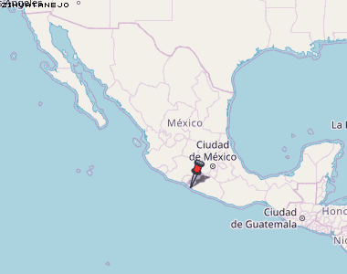 Zihuatanejo Karte Mexiko