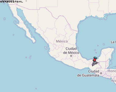 Berriozábal Karte Mexiko