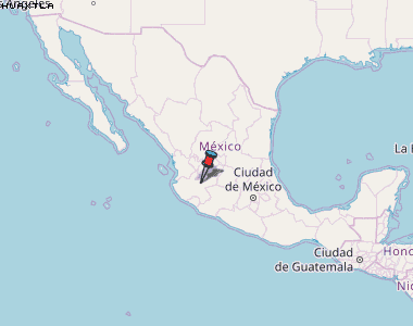 Huaxtla Karte Mexiko
