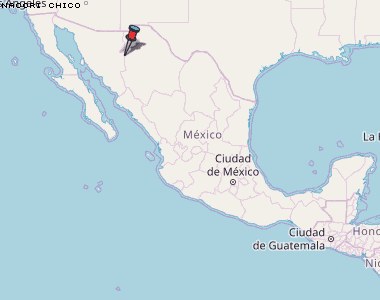 Nacori Chico Karte Mexiko