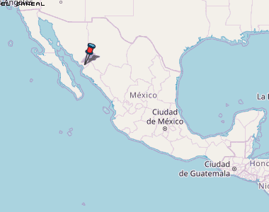 El Saneal Karte Mexiko