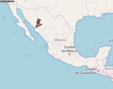 Masiaca Karte Mexiko