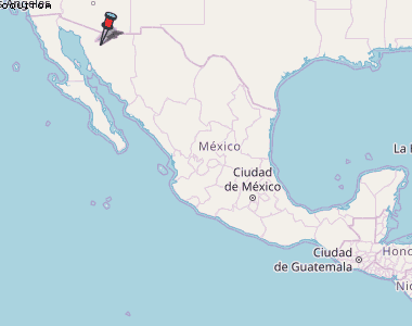 Oquitoa Karte Mexiko