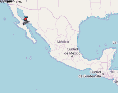 El Marasal Karte Mexiko