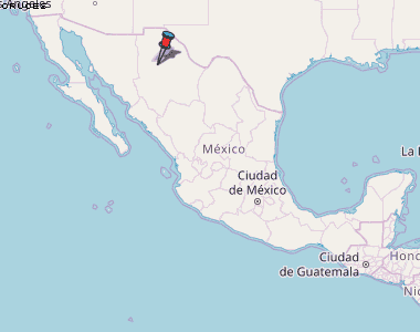 Cruces Karte Mexiko