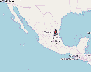 Lavor Vieja Karte Mexiko