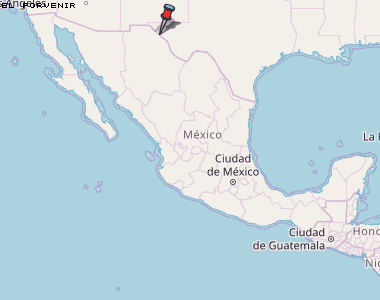 El Porvenir Karte Mexiko