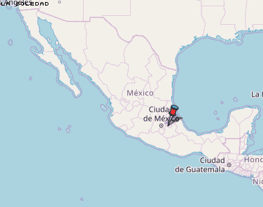 La Soledad Karte Mexiko