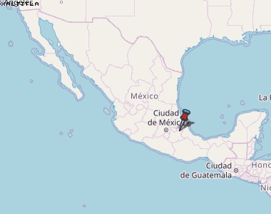 Xaltitla Karte Mexiko