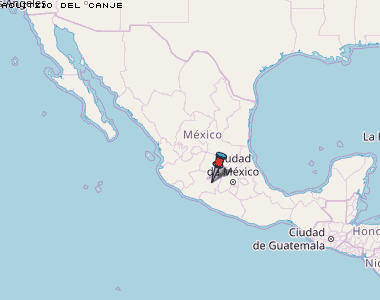 Acuitzio del Canje Karte Mexiko