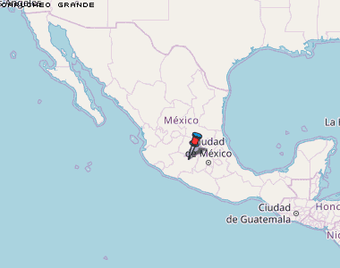Carucheo Grande Karte Mexiko