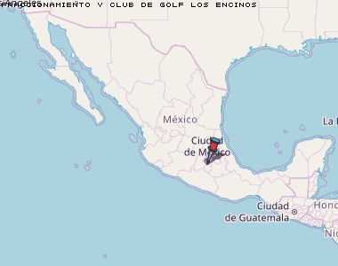 Fraccionamiento y Club de Golf los Encinos Karte Mexiko