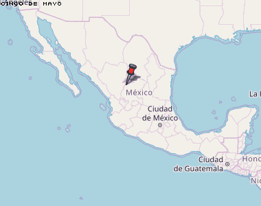 Cinco de Mayo Karte Mexiko