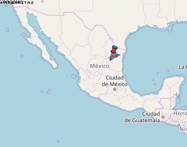 Margaritas Karte Mexiko