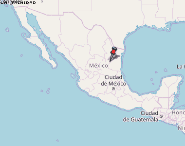 La Trinidad Karte Mexiko