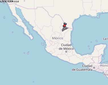 Los Lirios Karte Mexiko