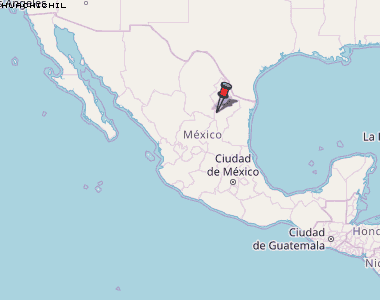 Huachichil Karte Mexiko