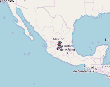 Condiro Karte Mexiko