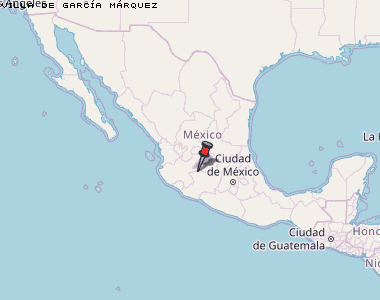 Villa de García Márquez Karte Mexiko