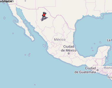 Miñaca Karte Mexiko