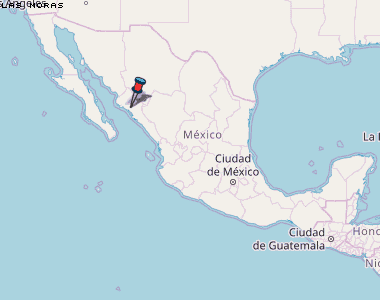 Las Moras Karte Mexiko