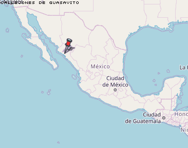 Callejones de Guasavito Karte Mexiko